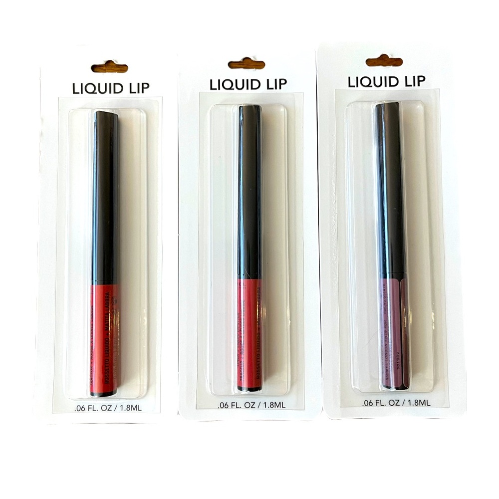 Rimmel Three Lip Art Graphic Liquid Lipstick